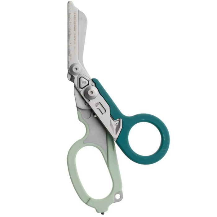 Ножницы Leatherman Raptor Rescue, бирюзовые, utility чехол  