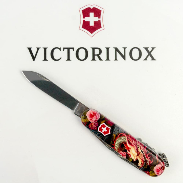 Складной нож Victorinox SPARTAN ZODIAC Китайский зеленый дракон 1.3603.Z3300p  