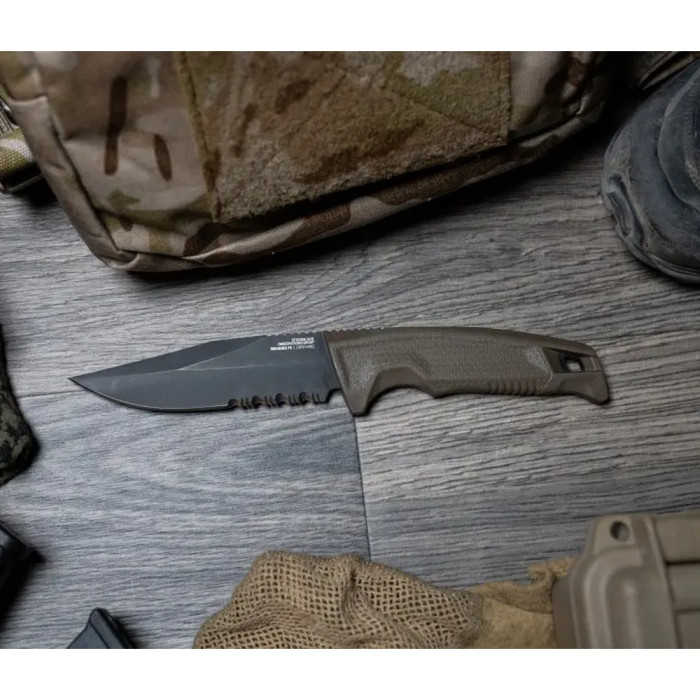 Нож SOG Recondo FX FDE, Partially Serrated (SOG 17-22-04-57)  