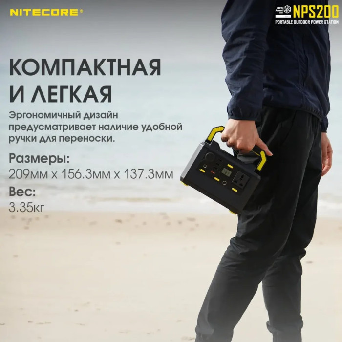 Зарядная станция Nitecore NPS200 (54600mAh)  