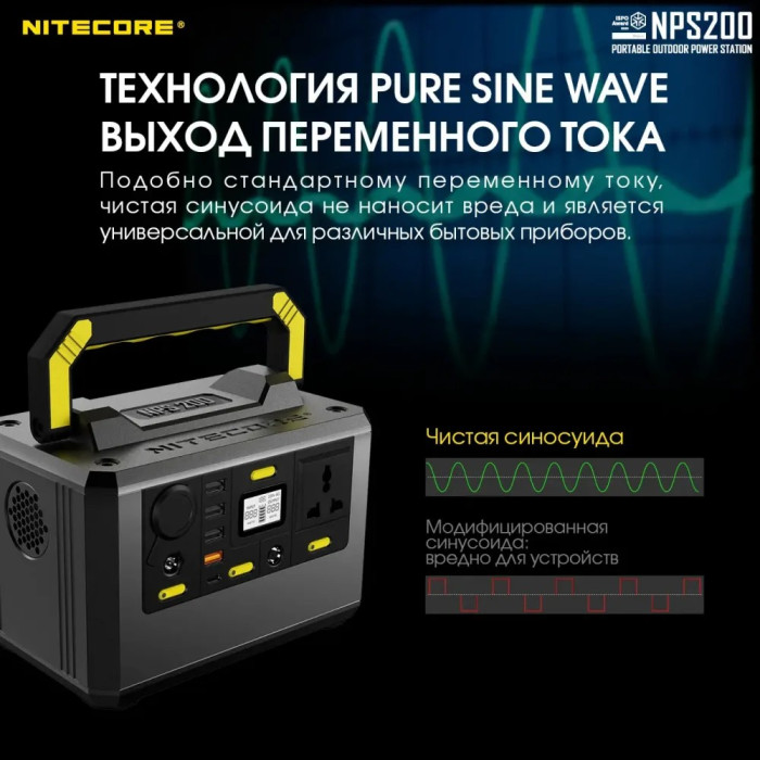 Зарядная станция Nitecore NPS200 (54600mAh)  