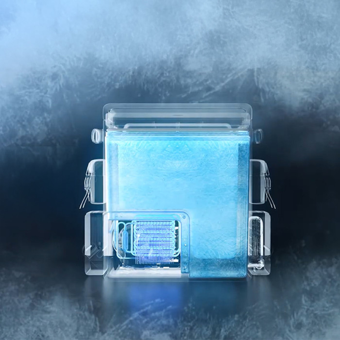 Аккумуляторный холодильник-рюкзак Litheli 16л, питание от павербанка (УМБ Litheli Power Bank 20000 mAh, 45 W в комплекте)  