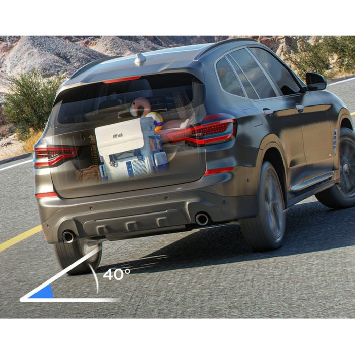 Аккумуляторный холодильник-рюкзак Litheli 16л, питание от павербанка (УМБ Litheli Power Bank 20000 mAh, 45 W в комплекте)  