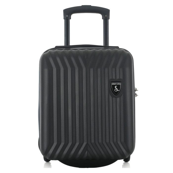Чемодан Semi Line 20" (S) Black (T5984-2)  