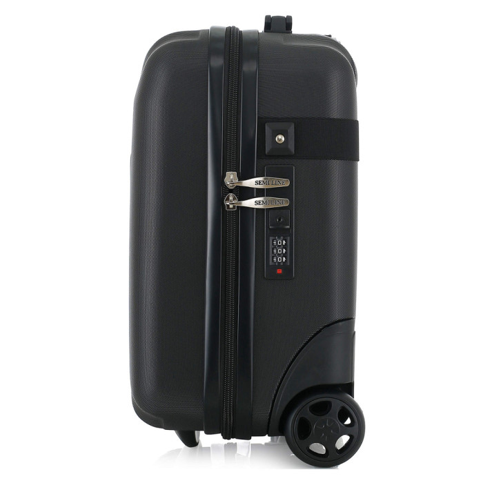 Чемодан Semi Line 20" (S) Black (T5984-2)  