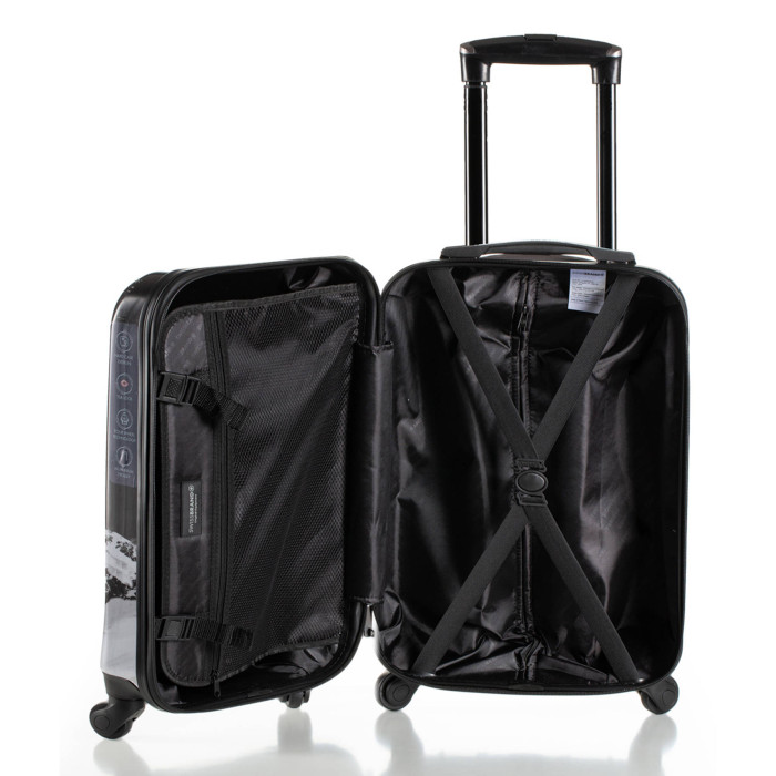 Чемодан Swissbrand Verbier (M) Black (SWB_LHVER001M)  