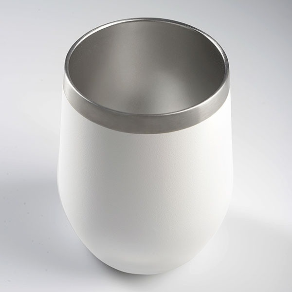 Термокружка с трубочкой GSI Outdoors Glacier Stainless Vacuum 12 fl.oz.Tumbler (белый)  