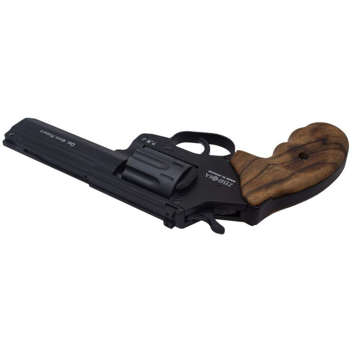 Револьвер Флобера ZBROIA PROFI-4" (черный/дерево)  