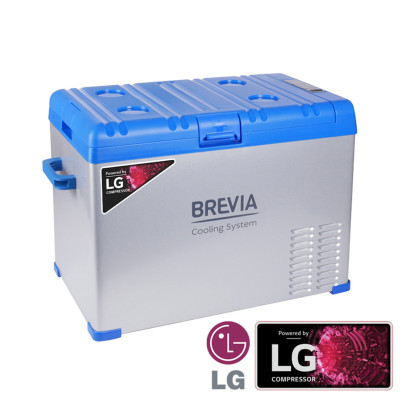Холодильник автомобильный Brevia 40л (компрессор LG) 22425