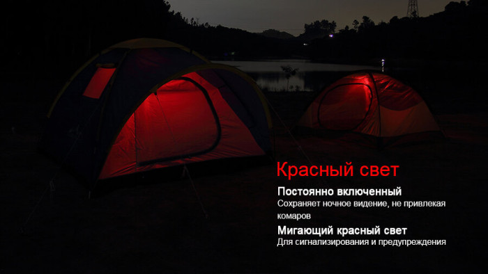 Фонарь-лампа Fenix CL25R, 350 лм. (черный)  