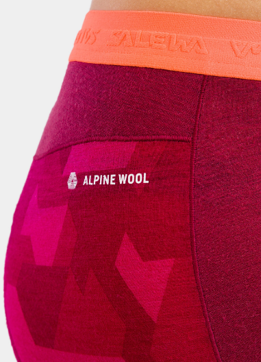 Термоштаны женские Salewa CRISTALLO WARM AMR 3/4 TIGHT - синие, 44/38  