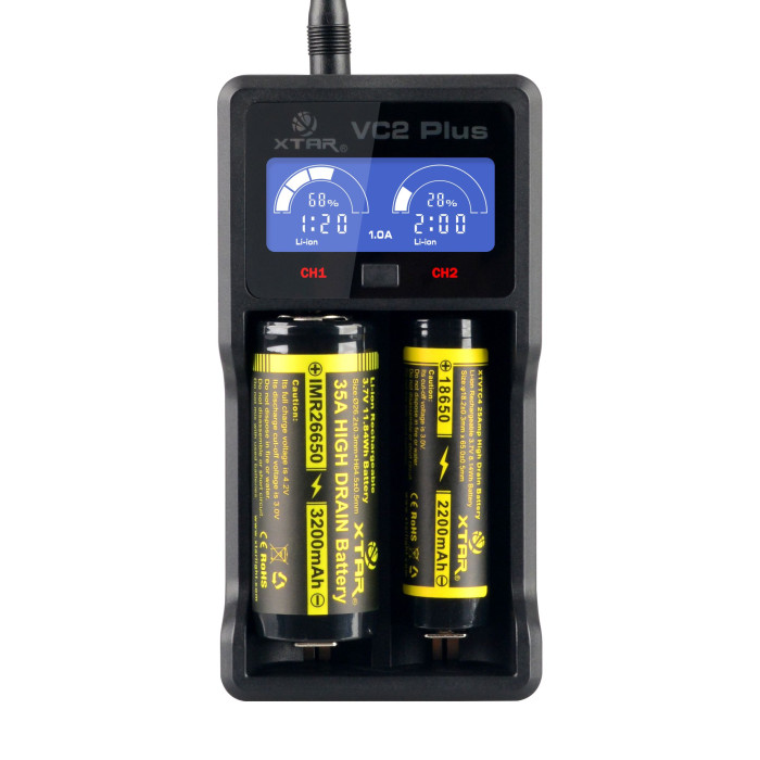 Зарядное устройство Xtar VC2 Plus Master  