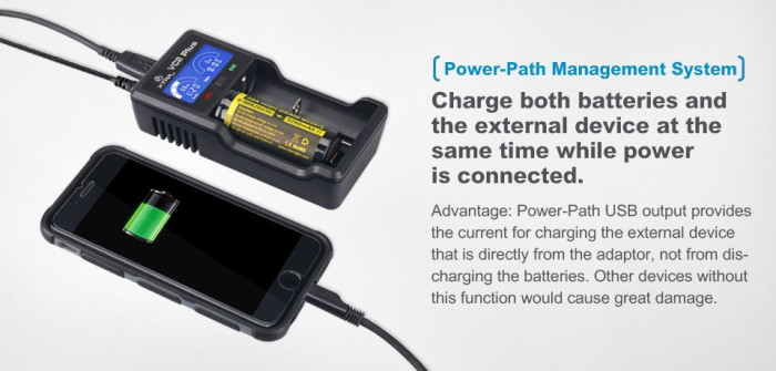 Зарядное устройство Xtar VC2 Plus Master  