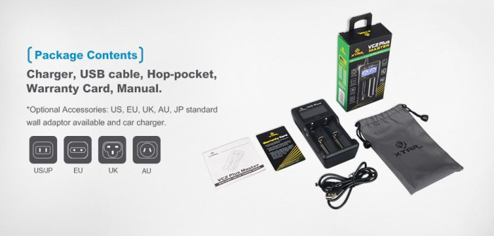 Зарядное устройство Xtar VC2 Plus Master  