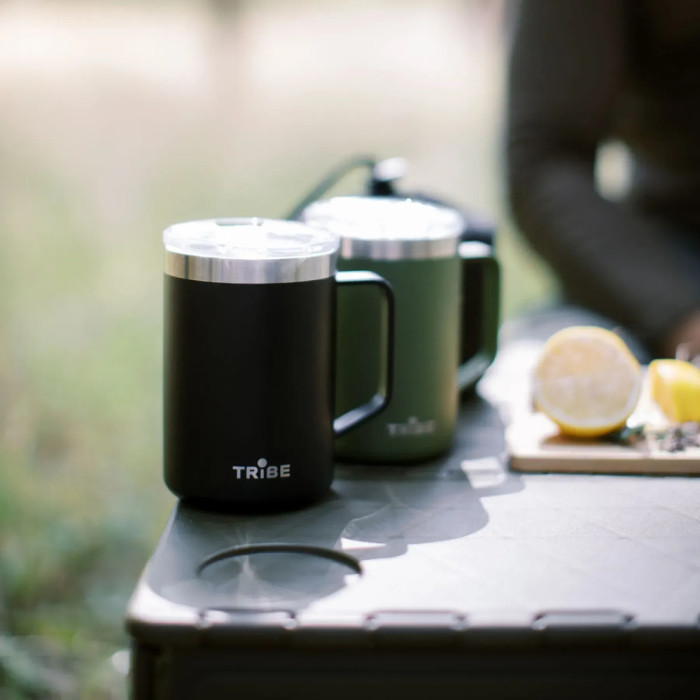 Термочашка Tribe Classic Mug 500 мл T-FA-0033, black  
