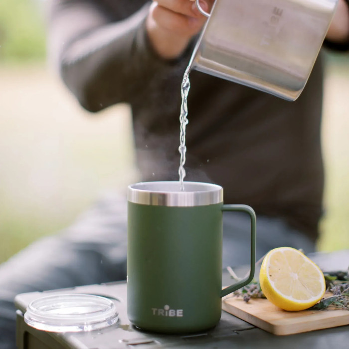 Термочашка Tribe Classic Mug 500 мл T-FA-0033, black  