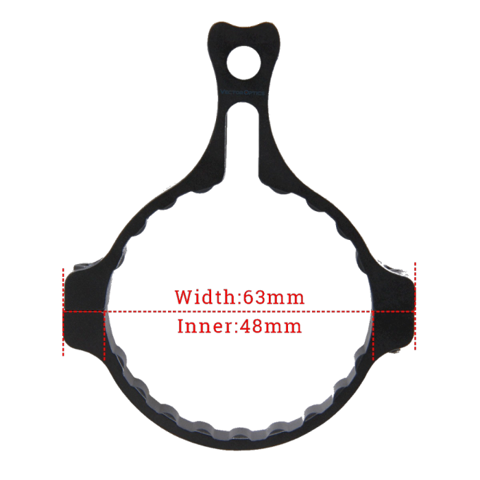 Ручка для колеса кратности Vector Optics Continental 48 мм  