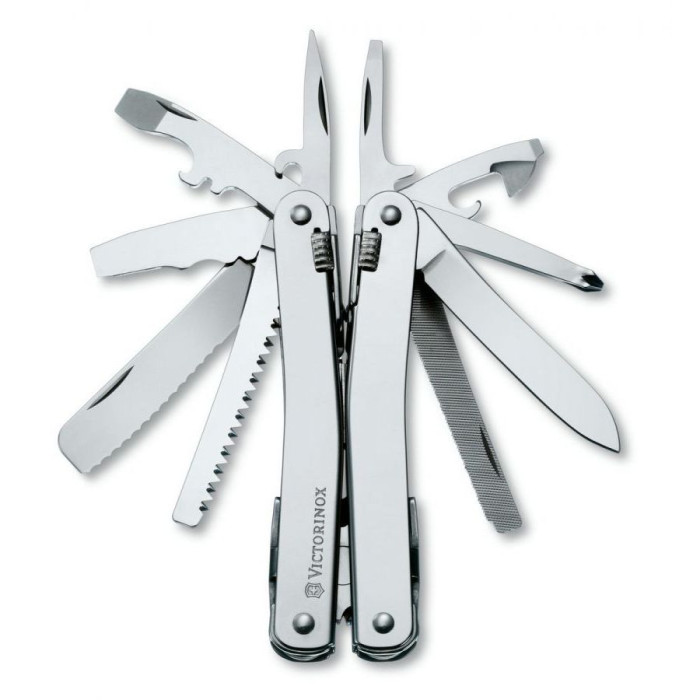 Мультитул Victorinox SWISSTOOL SPIRIT в кожаном чехле 3.0223.L 