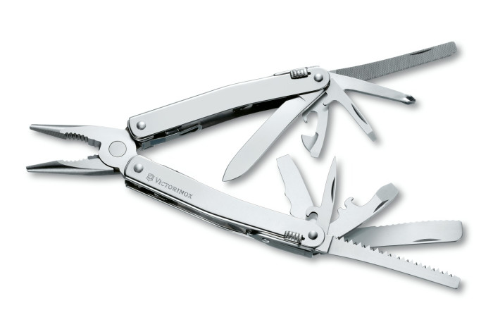 Мультитул Victorinox SWISSTOOL SPIRIT в кожаном чехле 3.0223.L  