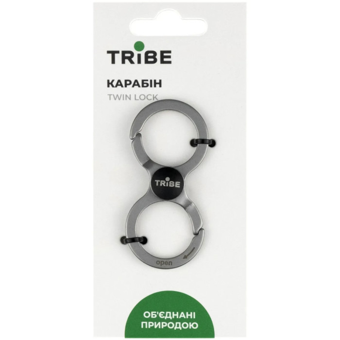 Карабин Tribe Twin Lock T-LB-0007-metal  