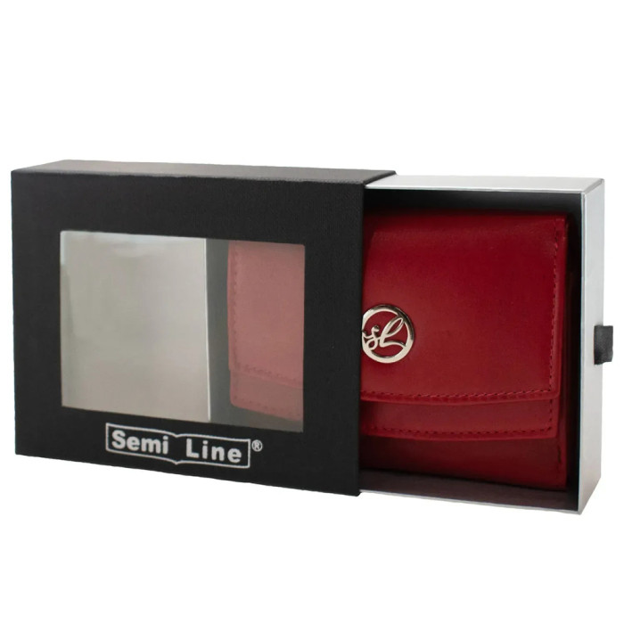 Кошелек женский кожаный Semi Line RFID Red (P8274-2)  