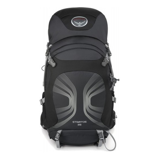 Рюкзак Osprey Stratos 36 Anthracite Black, размер M/L  