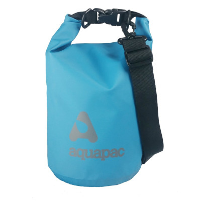 Гермомешок AQUAPAC с ремнем через плечо Trailproof Drybag - 7L (blue) w/strap синий