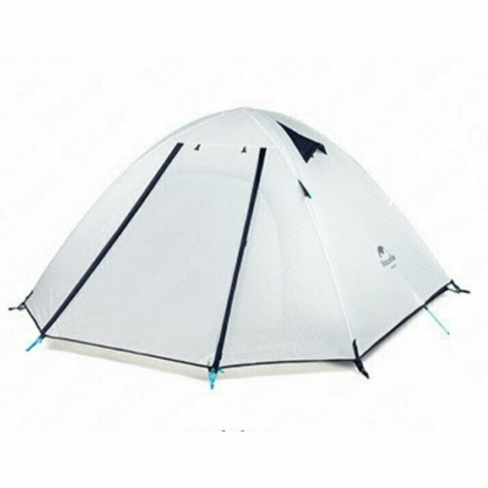 Палатка Naturehike P-Series NH18Z033-P, 210T / 65D, трехместная, белый 