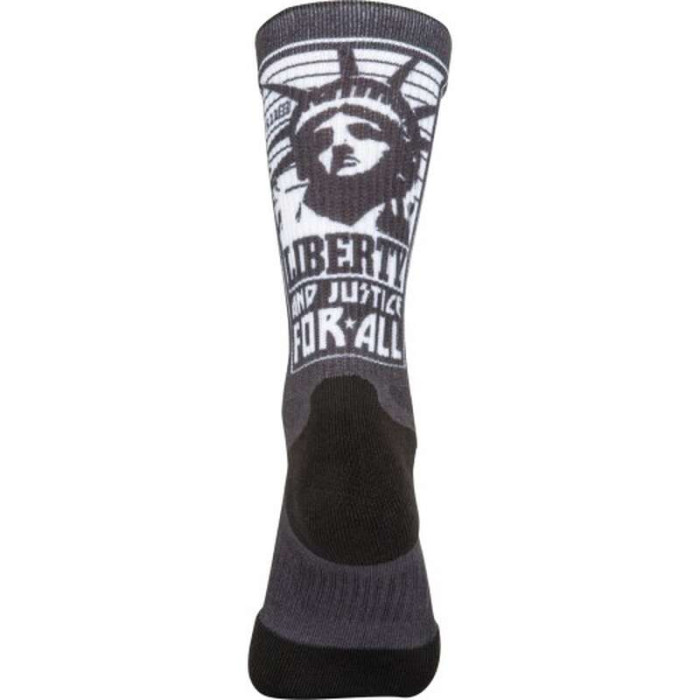 Носки 5.11 Tactical Sock&Awe Crew Liberty, черные, S (10041AD)  