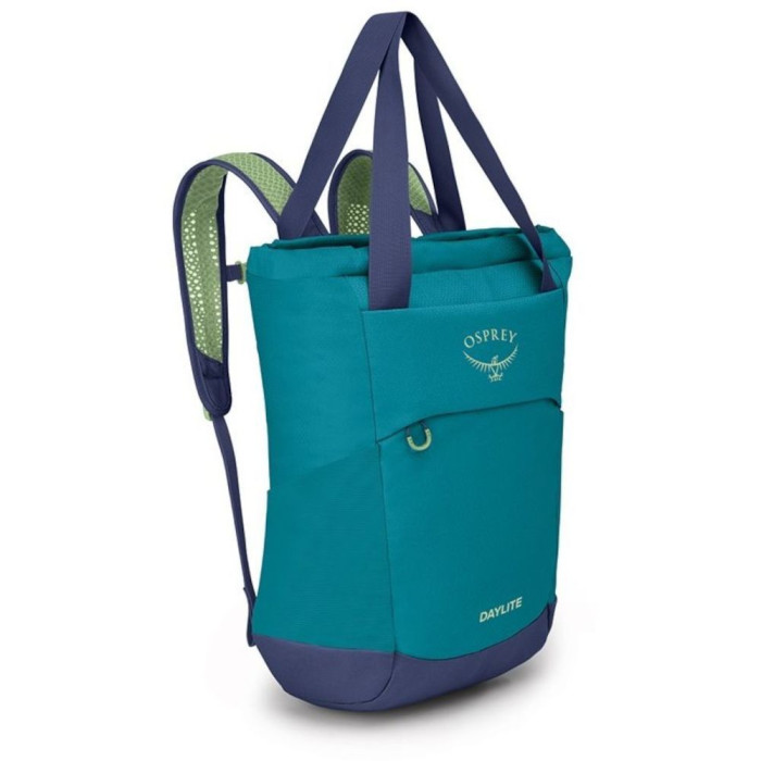Рюкзак Osprey Daylite Tote Pack blue spikemoss/alkaline - O/S - синий/бирюзовый  