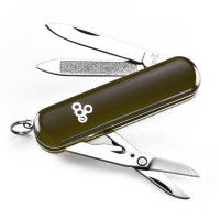 Нож складной Ego tools A03 брелок черный (мелкие царапины на пластике рукояти, помята упаковка)