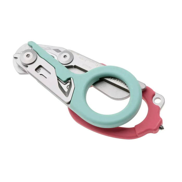 Ножницы Leatherman Raptor Rescue, бирюзово-розовые, utility чехол  