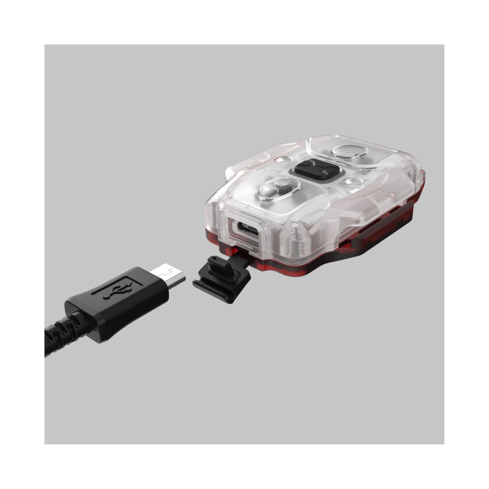 Фонарь Armytek Crystal Pro, красный  