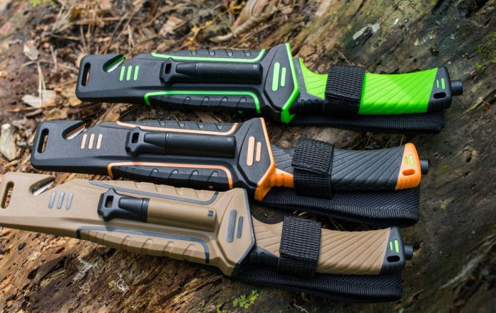 Нож Ganzo G8012, оранжевый  