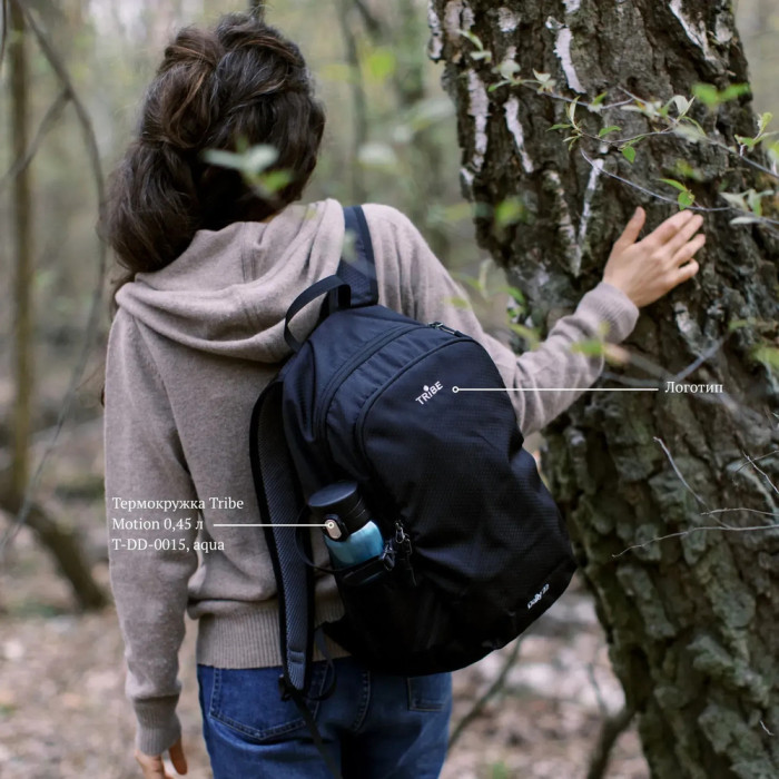 Рюкзак Tribe Daily 22 л T-IC-0021-black  