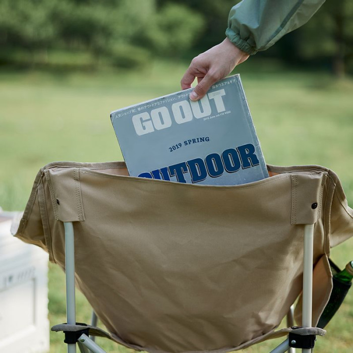 Стул складной Naturehike CNH23JU13002, горчичный  