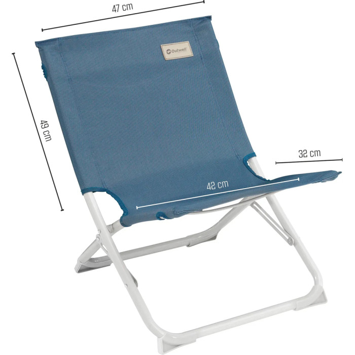 Стул раскладной Outwell Sauntons Ocean Blue (470401)  