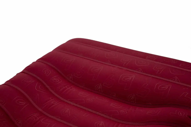 Коврик надувной Bo-Camp Laticuda Ergonomic Gold 191x60x14 cm Grey/Red (3107105)  