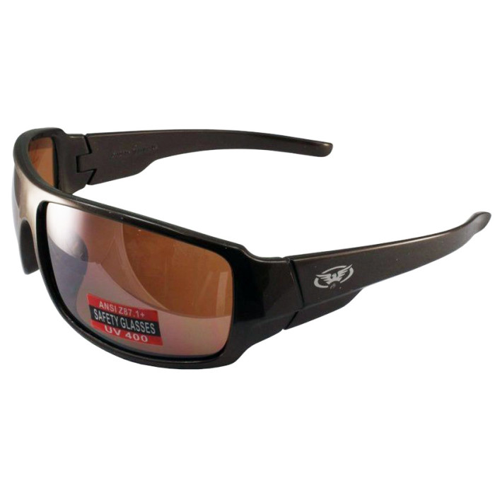 Очки Global Vision Italiano Brown (drive mirror) коричневые  