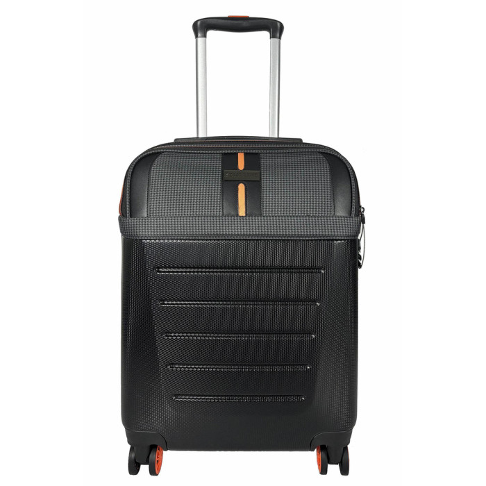 Чемодан Semi Line 20" (S) Black/Orange Line (T5734-1)  