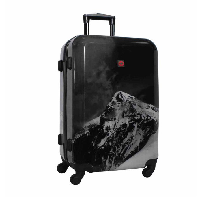 Чемодан Swissbrand Verbier (S) Black (SWB_LHVER001S) 