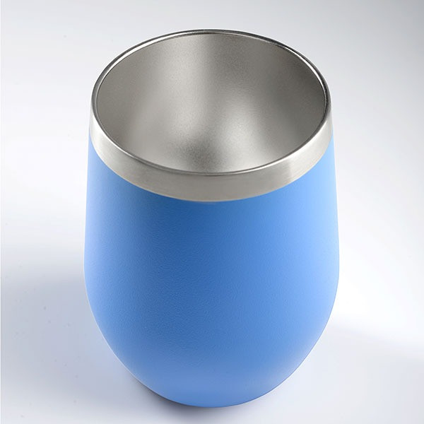 Термокружка с трубочкой GSI Outdoors Glacier Stainless Vacuum 12 fl.oz.Tumbler (голубая)  