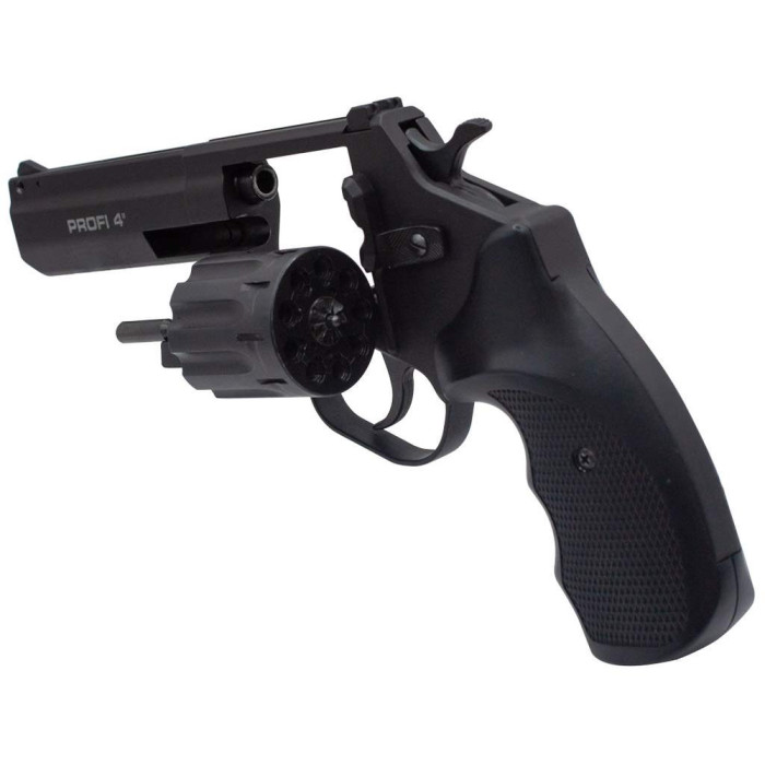 Револьвер Флобера ZBROIA PROFI-4" (черный/пластик)  