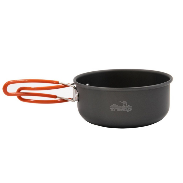 Тарелка Tramp анодированная со складными ручками 400мл TRC-116  