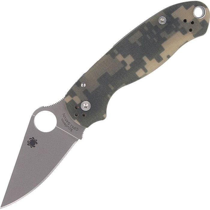 Нож Spyderco Para 3, G-10 camo (C223GPCMO)  