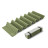 Коврик складной IXPE Naturehike CNK2450WS044, алюминиевая пленка, 195x60х1,8 см, оливковый зеленый