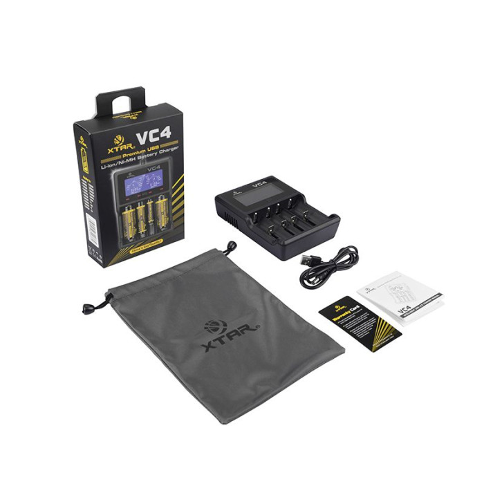 Зарядное устройство Xtar VC4 для Li-Ion/Ni-Mh/Ni-Cd  