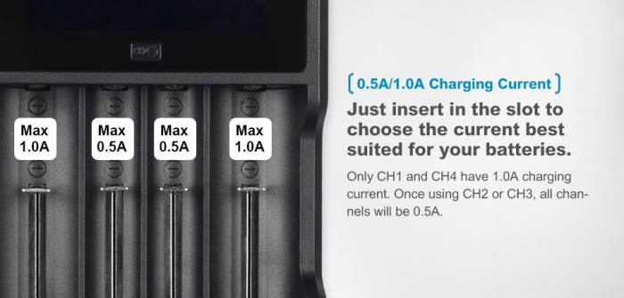 Зарядное устройство Xtar VC4 для Li-Ion/Ni-Mh/Ni-Cd  