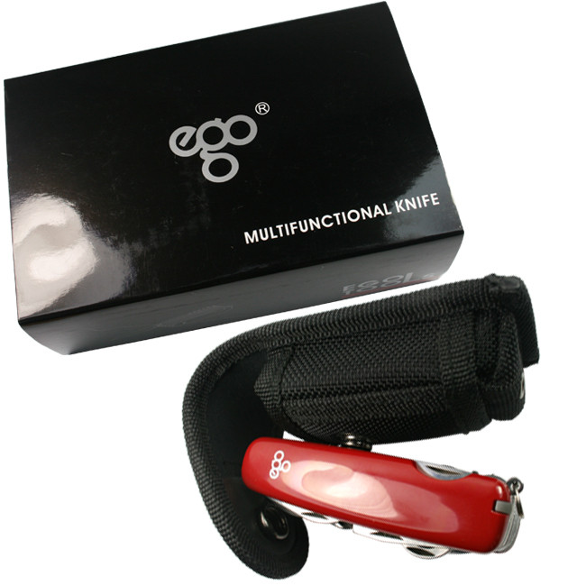 Нож Ego A01.18 красный  