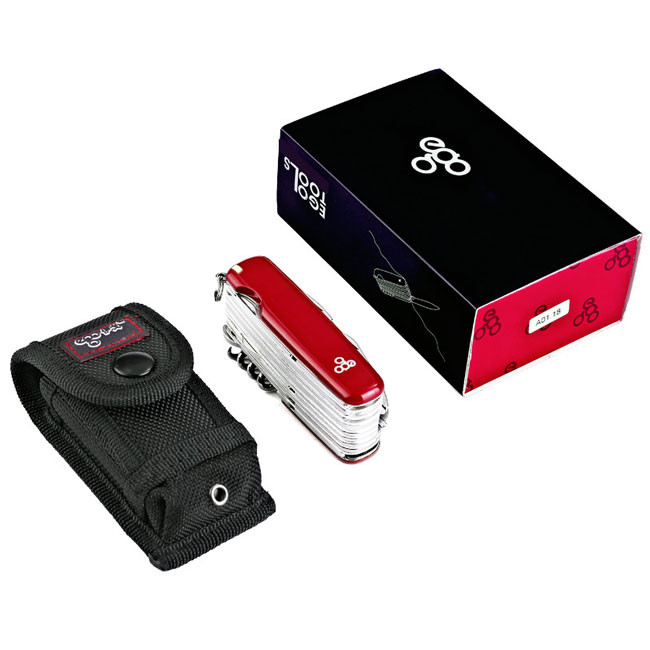 Нож Ego A01.18 красный  